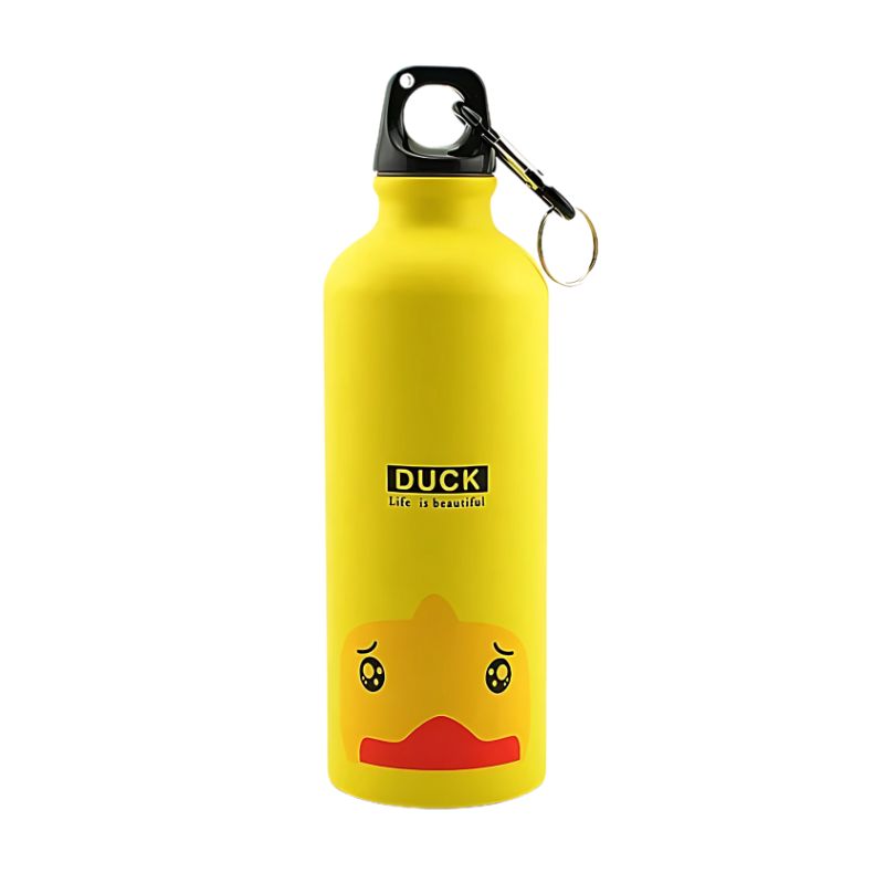 Aluminium Cartoon Sports Mug Cartoon Image Children's Water Cup Stainless Steel Water Bottle with Lid Insulated Mug Coffee Mug