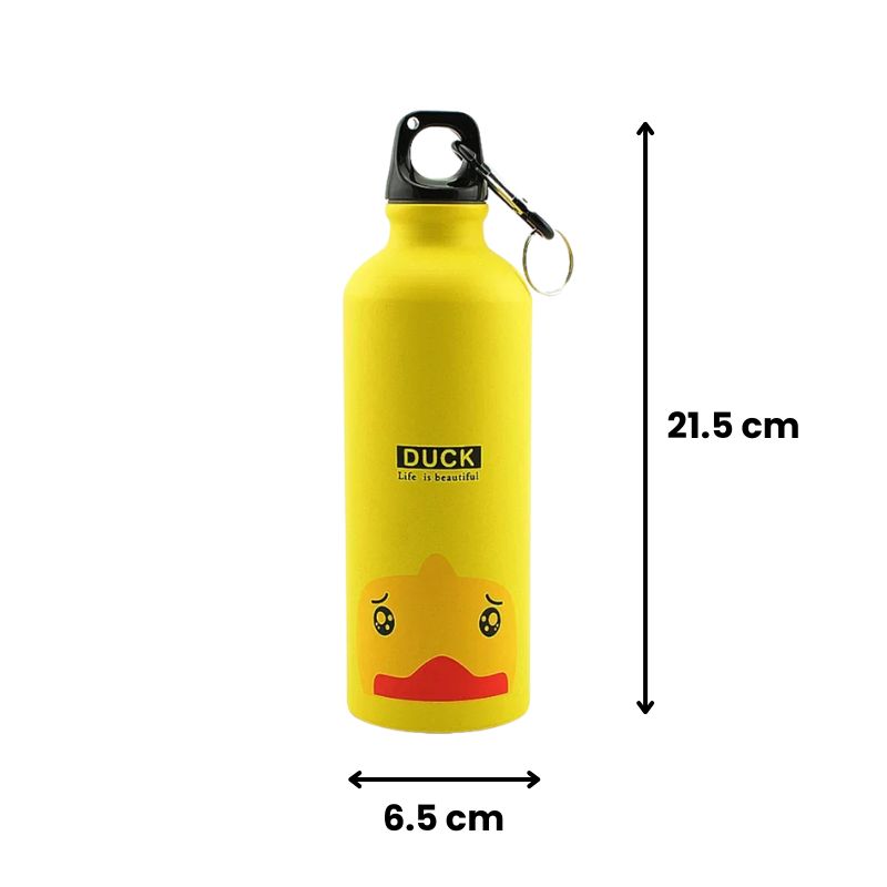 Aluminium Cartoon Sports Mug Cartoon Image Children's Water Cup Stainless Steel Water Bottle with Lid Insulated Mug Coffee Mug