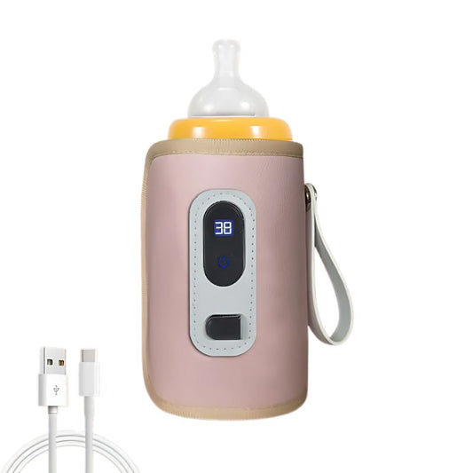 alt="Chauffe biberon pour bébé avec température réglable pour garder le lait à la température idéale"